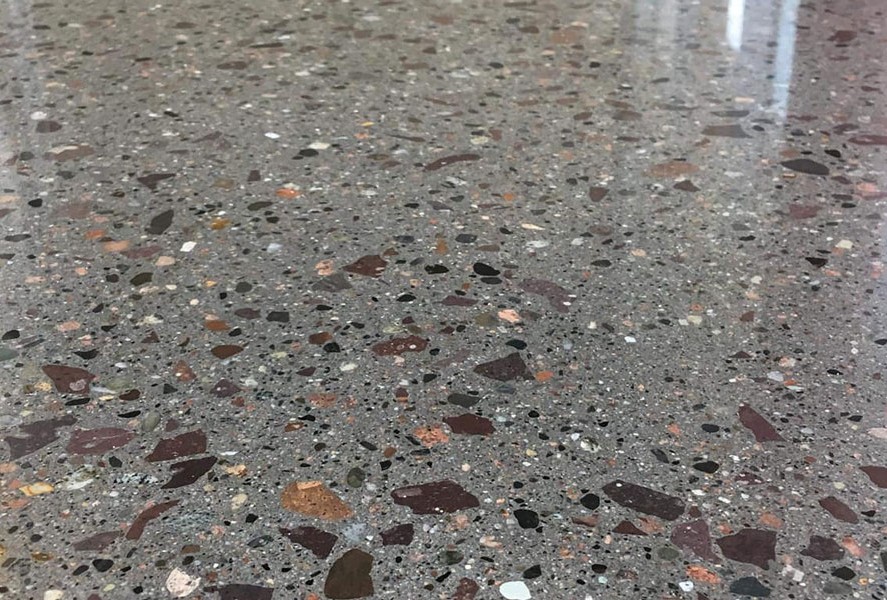 Eksponert betonggulv